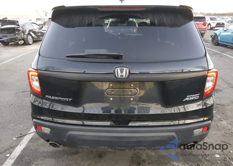 2019 Honda Passport Sport из США, поврежденный, VIN 5FNYF8H28KB026078